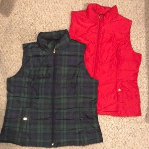 2 Charter Club Petite Vests Bundle